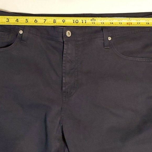 AG Adriano Goldschmied The Protege Straight Leg Mens Black Wash Jeans Size 40x34 - Picture 6 of 12